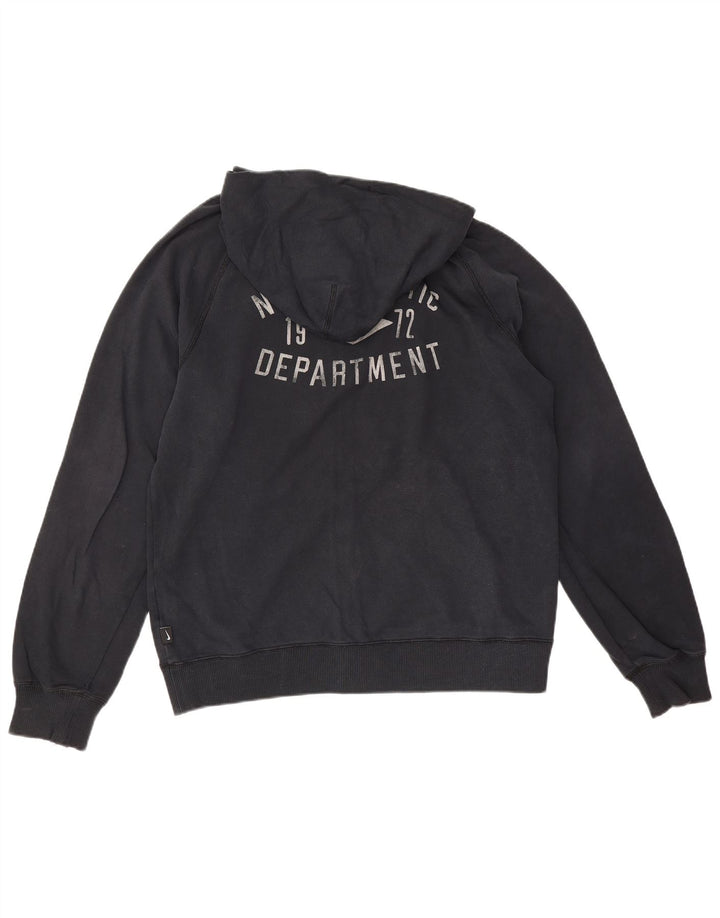 Pulover Nike Graphic Zip pentru bărbați, bumbac, albastru, mediu