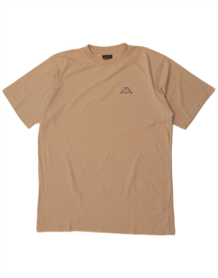 Tricou Bărbați Kappa Top Mare Bej Bumbac