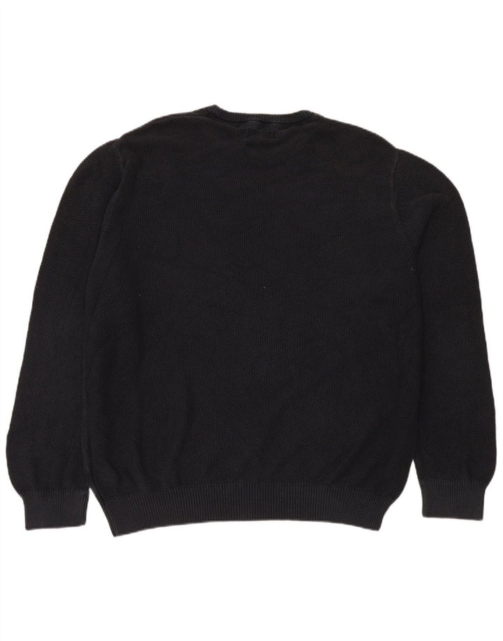 Marks & Spencer Pulover pentru bărbați, Blue Harbour, cu gât crew, 2XL, bleumarin