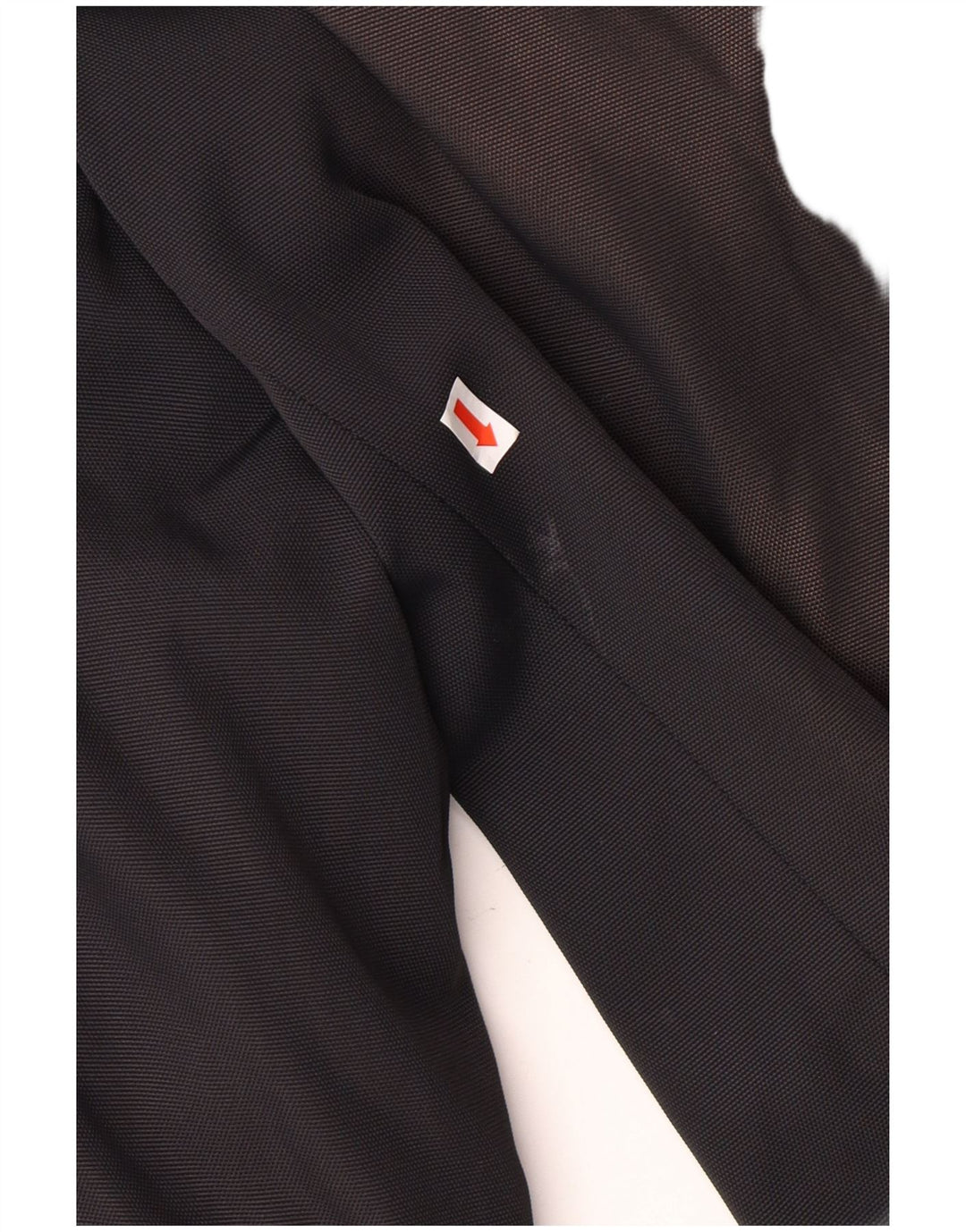 Pardesiu BURBERRY pentru bărbați UK 40 mare, negru, clasic din poliamidă