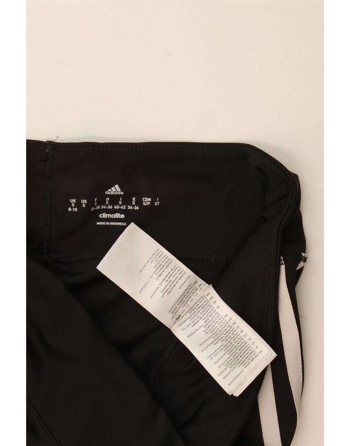 Leggings Climalite Adidas pentru femei UK 8/10 Poliester negru mic