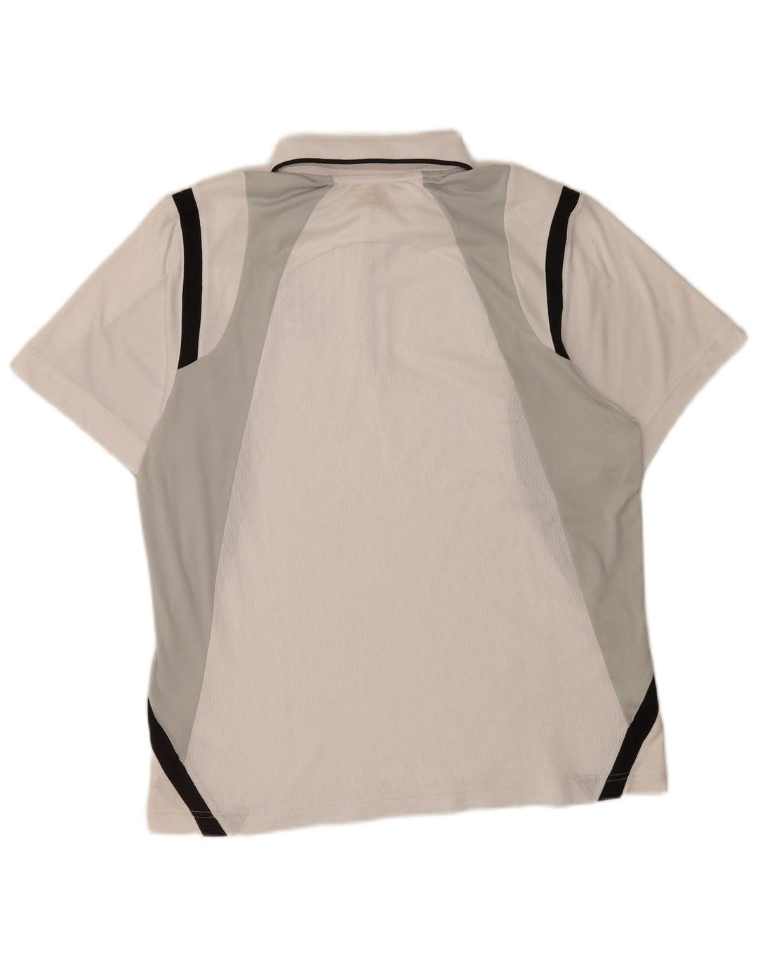 Tricou polo pentru bărbați Lotto, mare, alb, din poliester