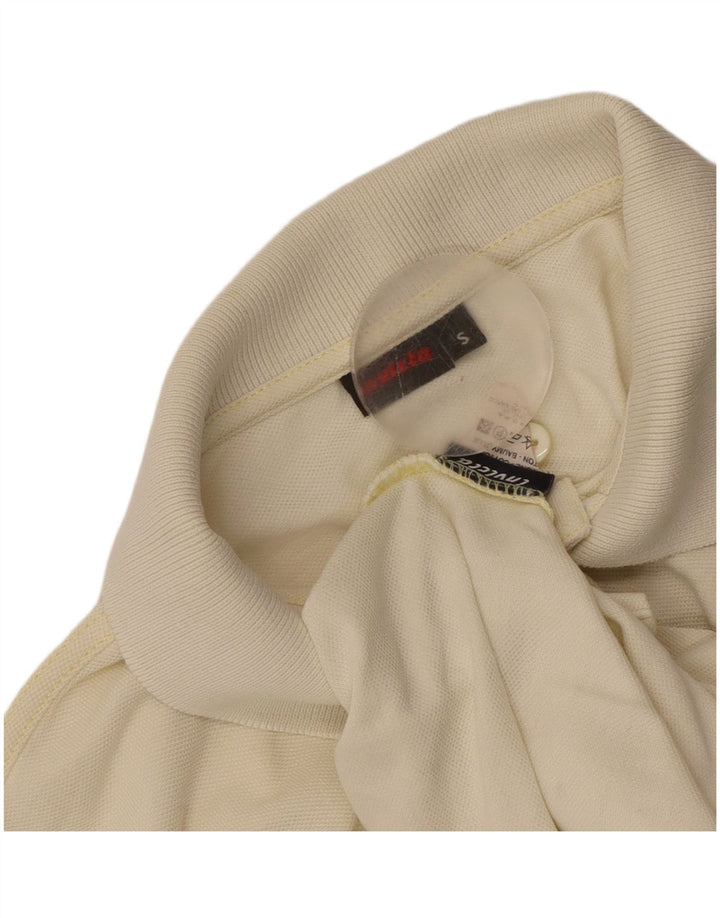 Tricou polo Invicta pentru bărbați, mic din bumbac alb