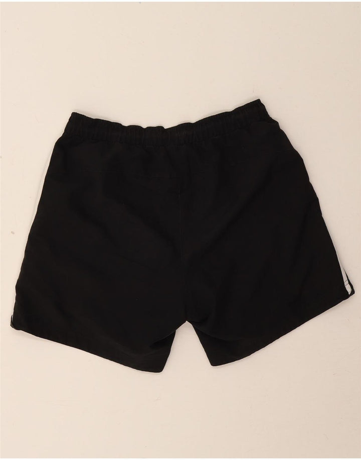 Pantaloni scurți sport Adidas pentru femei UK 8 Small Negru Poliester