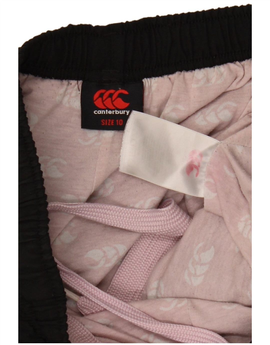 CANTERBURY Pantaloni de trening grafic pentru femei UK 10 Small Black