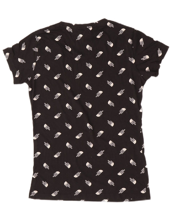 Tricou grafic The North Face pentru femei Top UK 12 Medium Black Bumbac