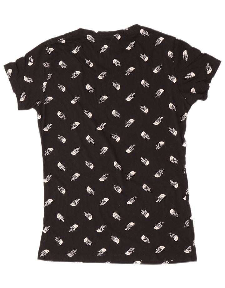 Tricou grafic The North Face pentru femei Top UK 12 Medium Black Bumbac