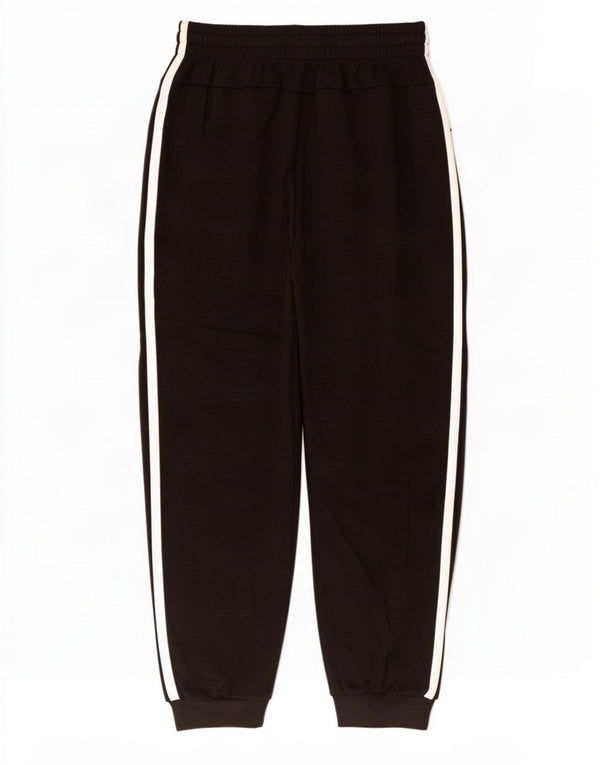 Adidas Womens Tracksuit Trousers Joggers UK 12/14 Medium Black Cotton