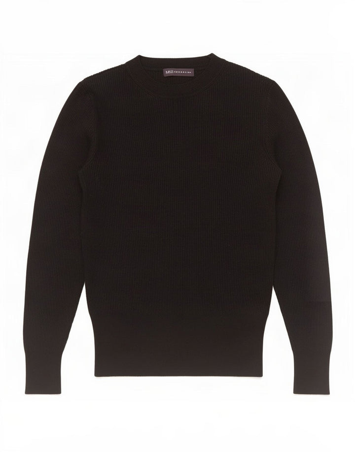 Bluză pentru femei Marks & Spencer Top UK 8 Small Black Viscose