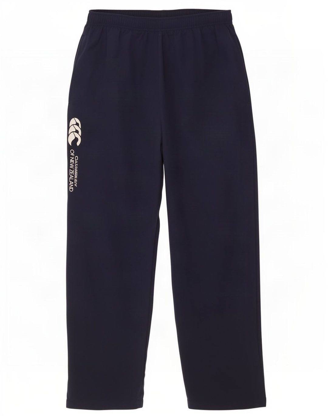 Pantaloni de trening grafic Canterbury pentru bărbați, poliester mediu albastru bleumarin