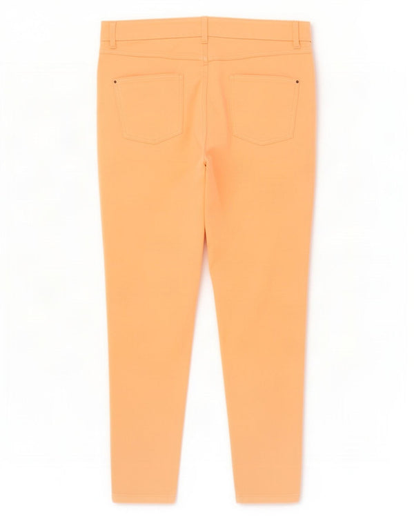 Marks & Spencer Pantaloni skinny casual pentru femei UK 20 2XL W38 L30 Portocaliu