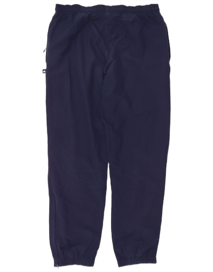 Pantaloni de trening pentru bărbați Adidas Pantaloni de jogging mari, bleumarin, poliester