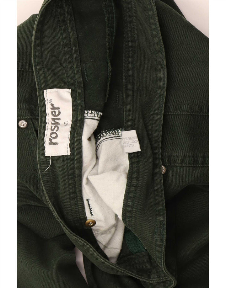 Blugi conici pentru femei Rosner EU 40 Medium W30 L29 Bumbac verde