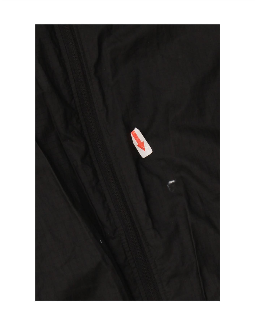 Jachetă de ploaie cu glugă Nike pentru femei UK 14 Poliester mediu negru