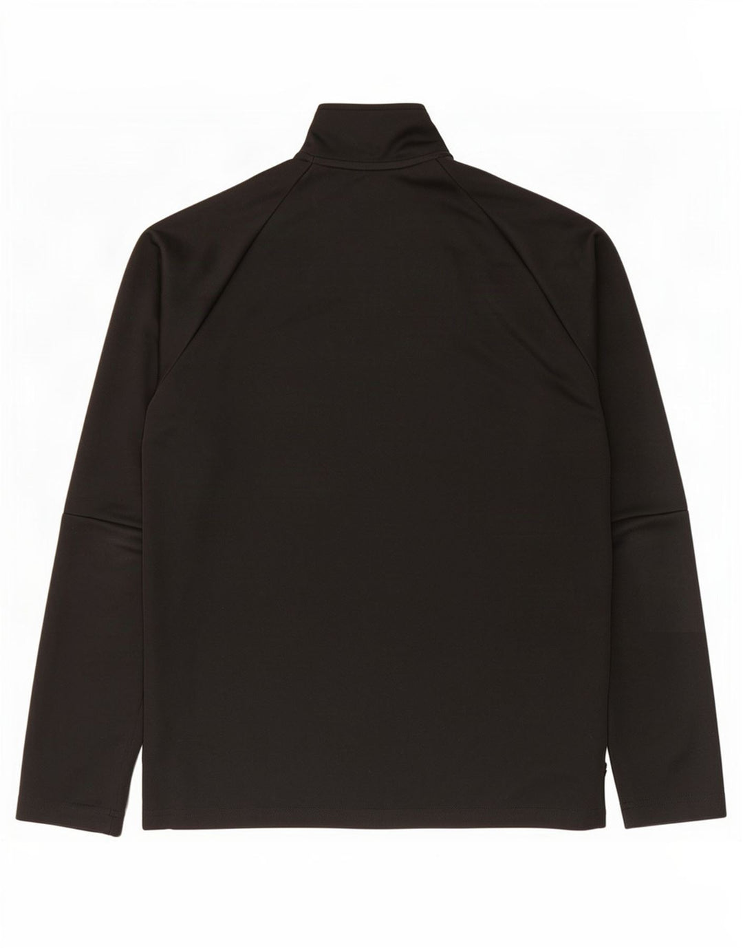 Adidas Climalite Mens Zip Neck Pullover Trening Top Mediu Negru