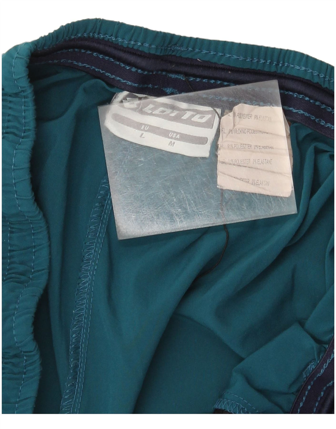 Pantaloni scurți sport Lotto pentru bărbați, mari, albastru, poliester