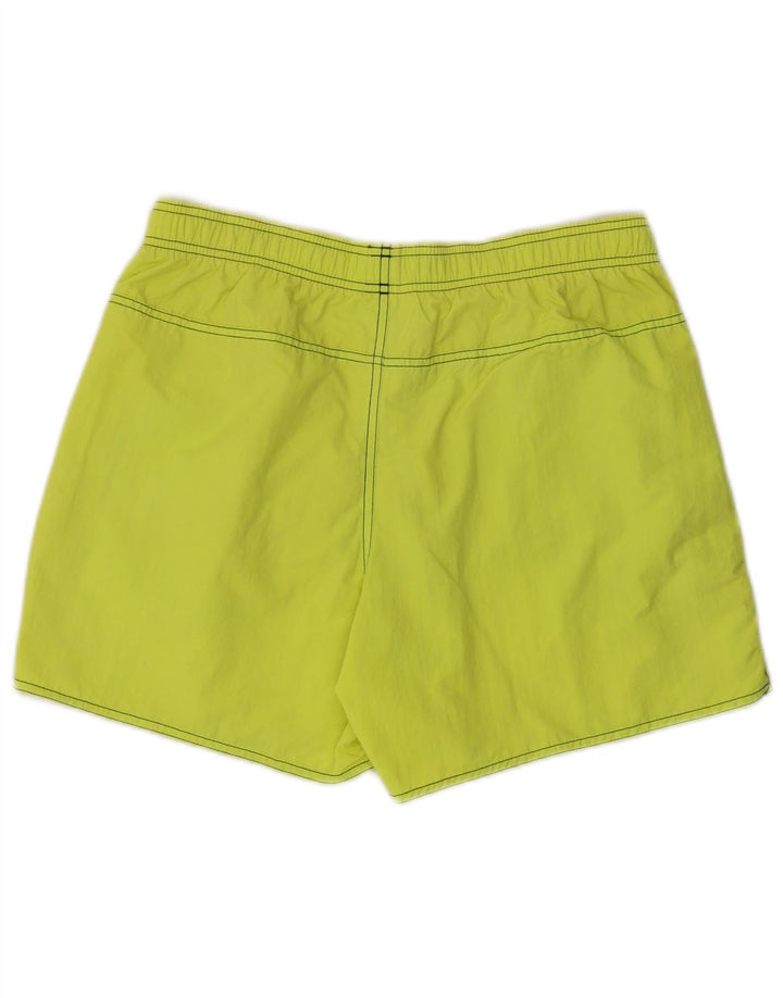 Pantaloni scurți de înot Adidas pentru bărbați, nailon verde mediu