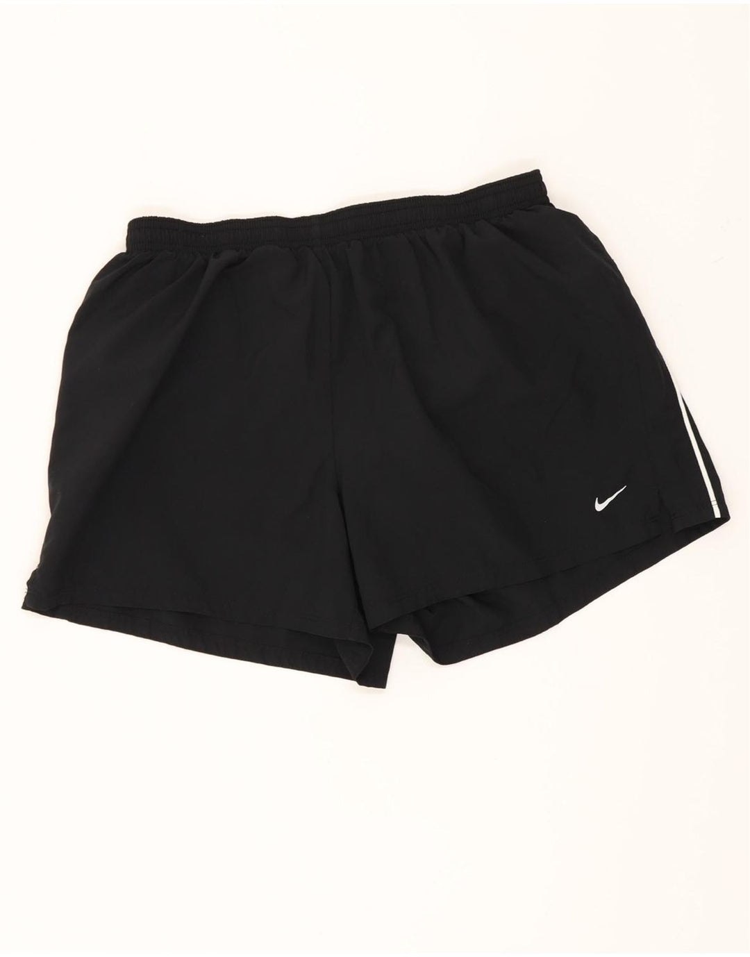 Pantaloni scurți sport Nike Dri Fit pentru femei UK 16, mari, negru, poliester