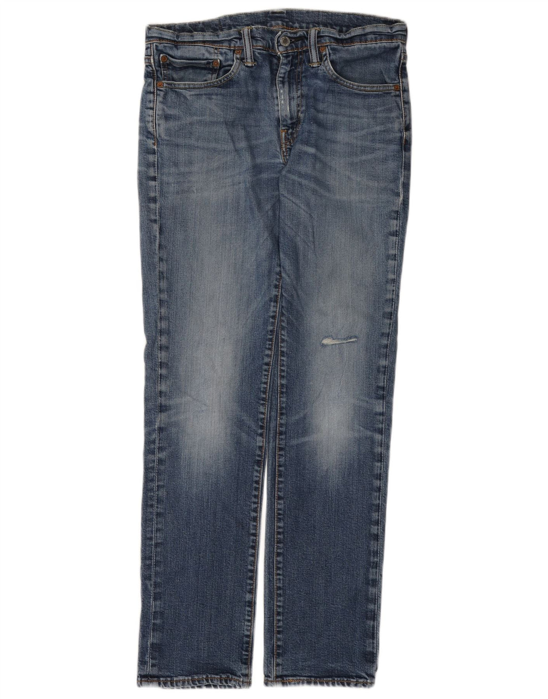 Blugi Levi's 511 Distressed Slim W32 L32 Bumbac albastru