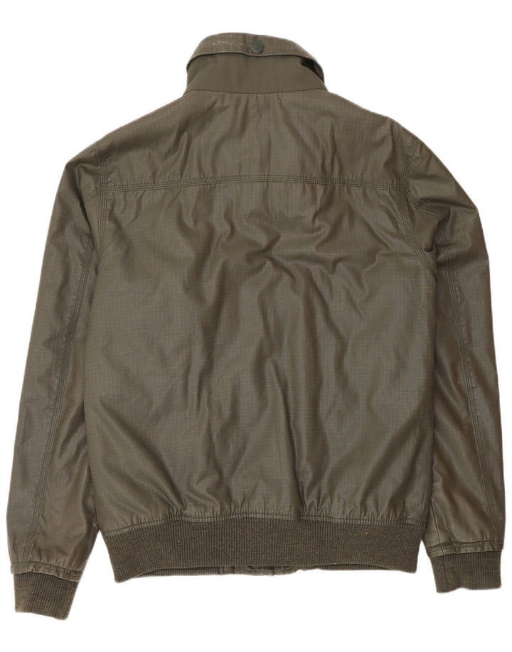 Jachetă Bomber Superdry pentru bărbați UK 40 mare, bumbac kaki