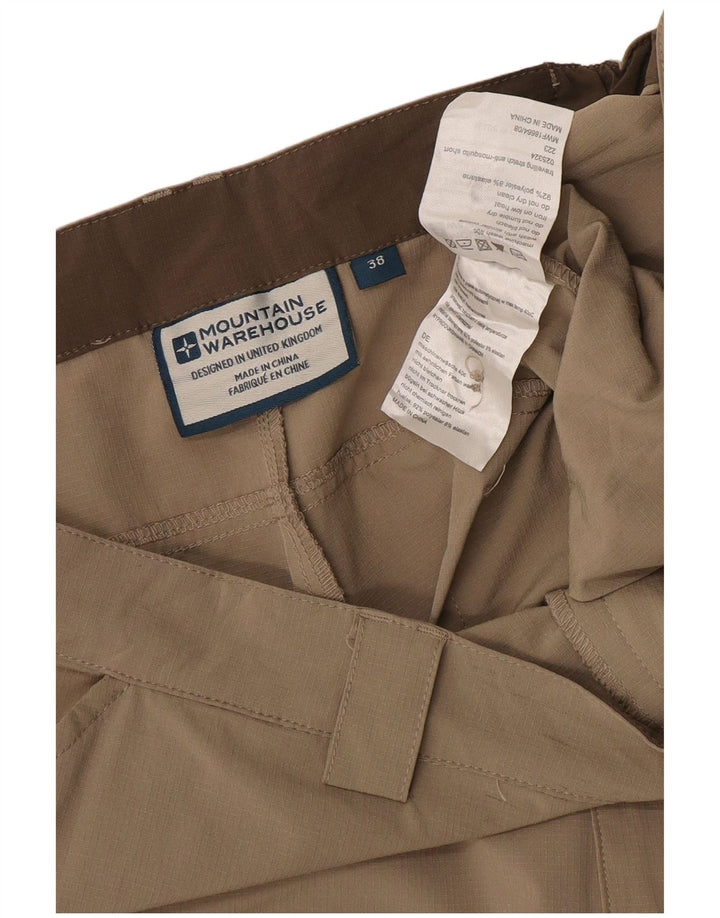 Pantaloni scurți cargo pentru bărbați Mountain Warehouse W38 XL poliester bej