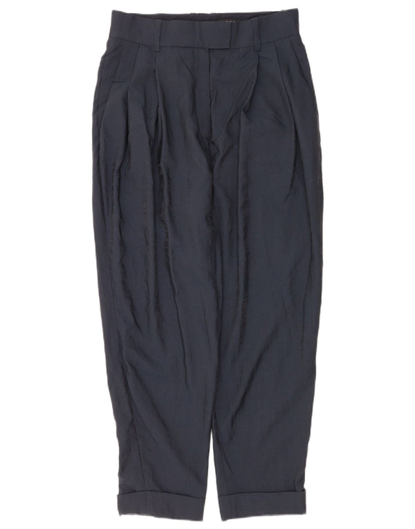 Cos Pantaloni chino cu talie înaltă pentru femei EU 38 Medium W28 L25 Bleumarin