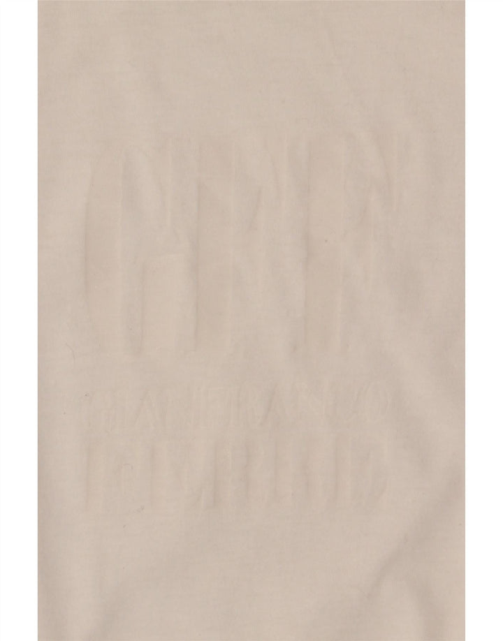 Gianfranco Ferre Tricou grafic pentru bărbați Top Medium White Bumbac