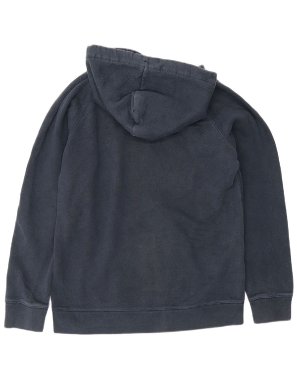 Jack Wills Pulover cu glugă cu grafic pentru femei UK 12 Medium, bleumarin, bumbac