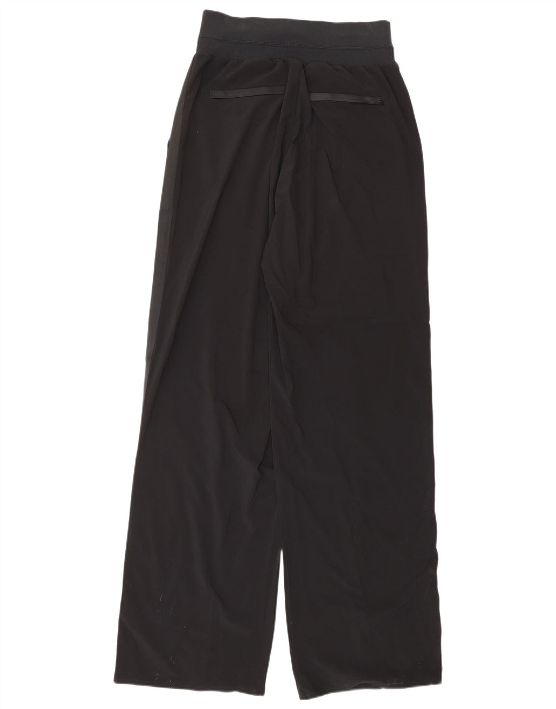 Pantaloni de trening pentru femei ATHLETA cu picioare largi US 6 Poliester mediu negru