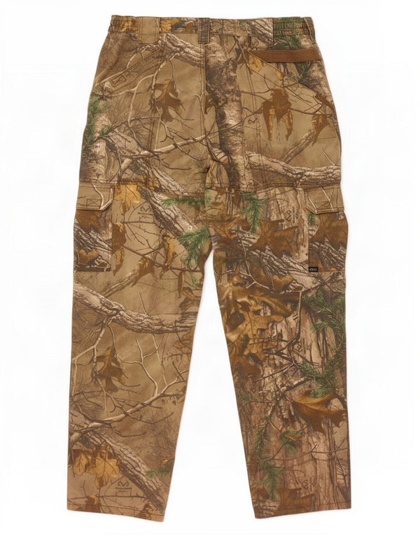 Tactical Series Pantaloni cargo drepti pentru bărbați W36 L32 kaki camuflaj