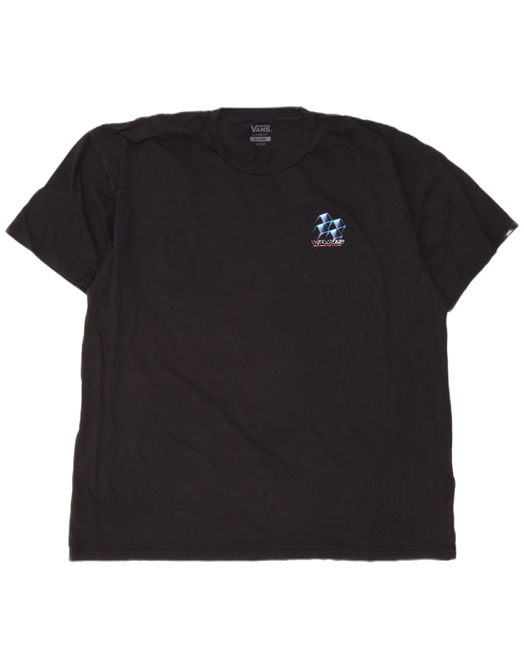 Tricou grafic VANS Classic Fit Top 2XL bumbac negru