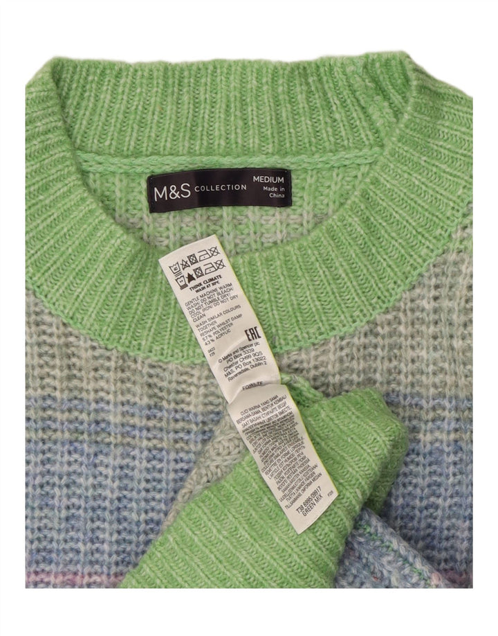 Pulover pentru femei Marks & Spencer cu decolteu triplu UK 14 Medium Multicolor