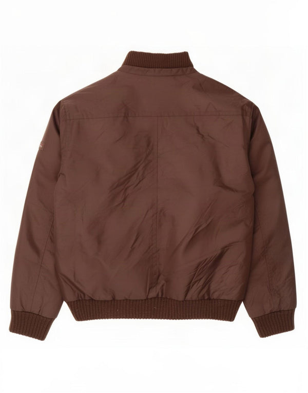Jachetă căptușită vintage pentru bărbați UK 42 XL Maro Poliester