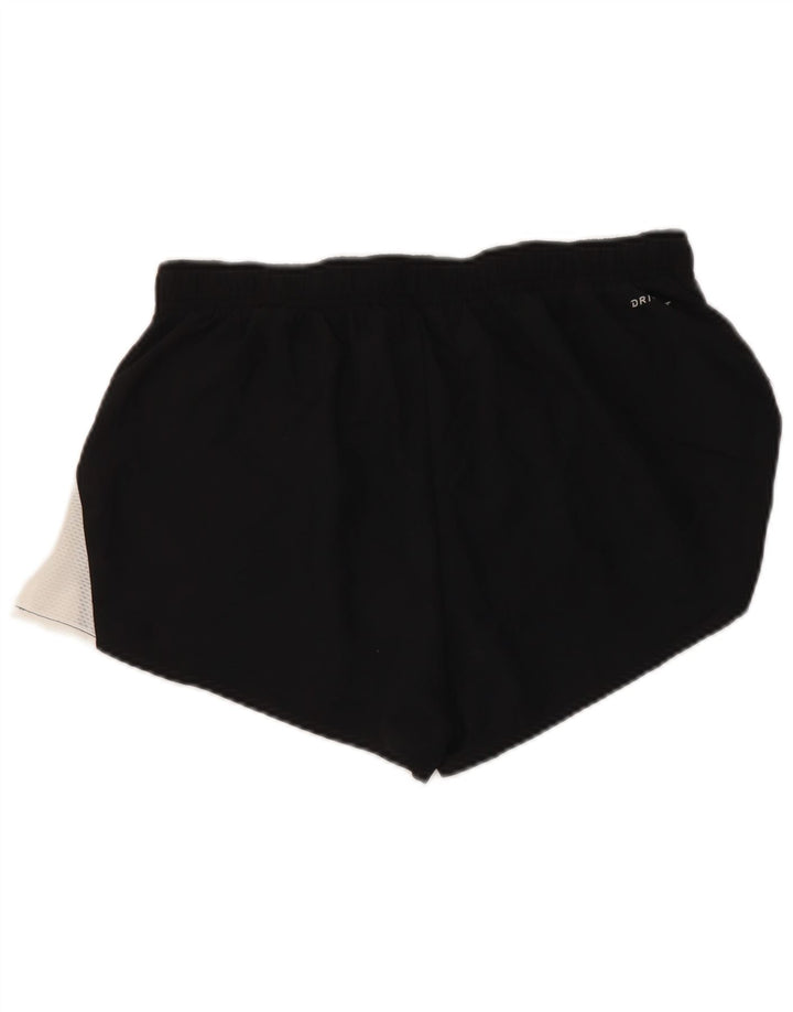 Pantaloni scurti sport Nike pentru femei UK 14 Medium Black Poliester Sports