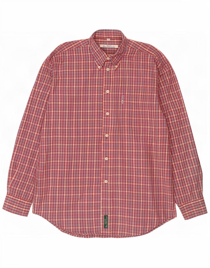 Cămașă pentru bărbați Ben Sherman, roșu mediu caroserie