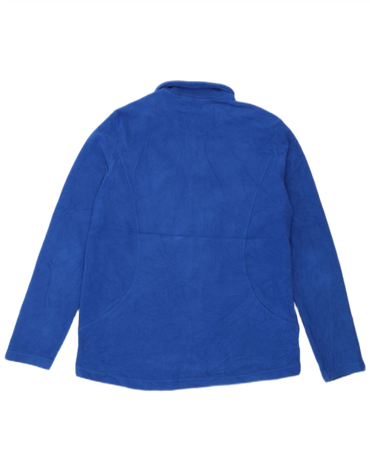 Jachetă fleece pentru femei Marks & Spencer UK 14, mare, albastru, poliester