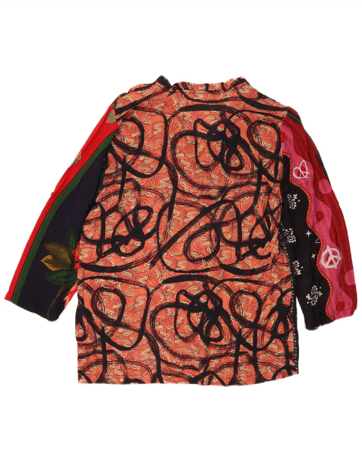 Bluză cu mâneci 3/4 pentru femei Desigual UK 18 XL, multicoloră, mozaic