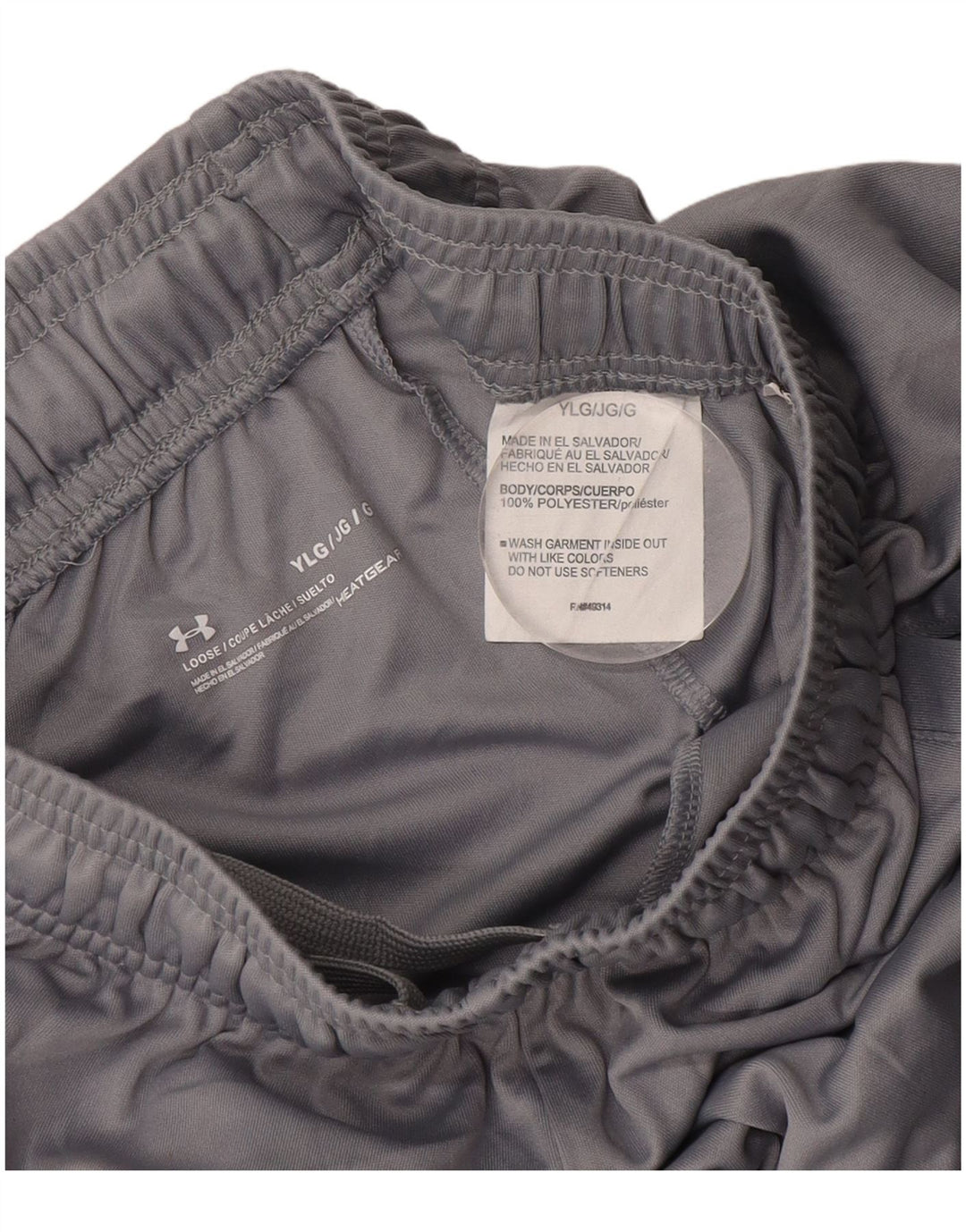 Pantaloni scurți sport grafic pentru băieți UNDER ARMOUR Penn State 11-12 ani, mari, gri