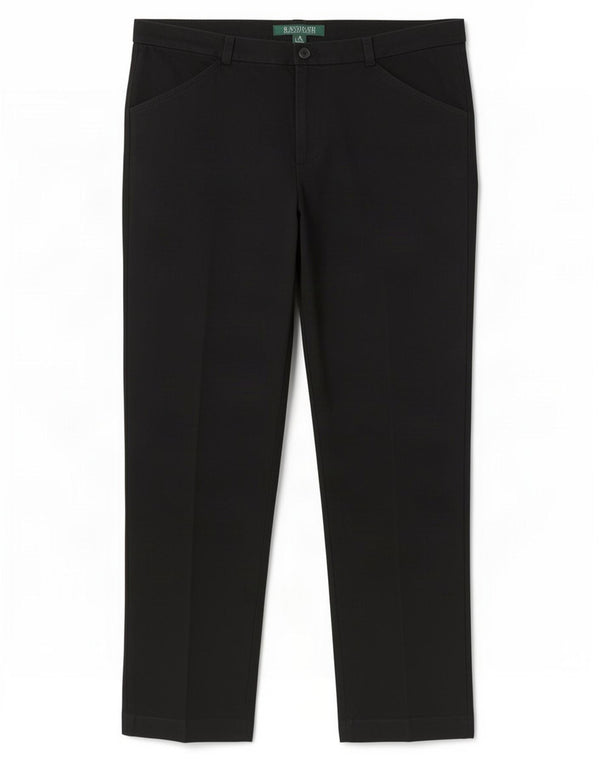Ralph Lauren Womens Straight Cropped Trousers US 6 Medium W30 L26 Black