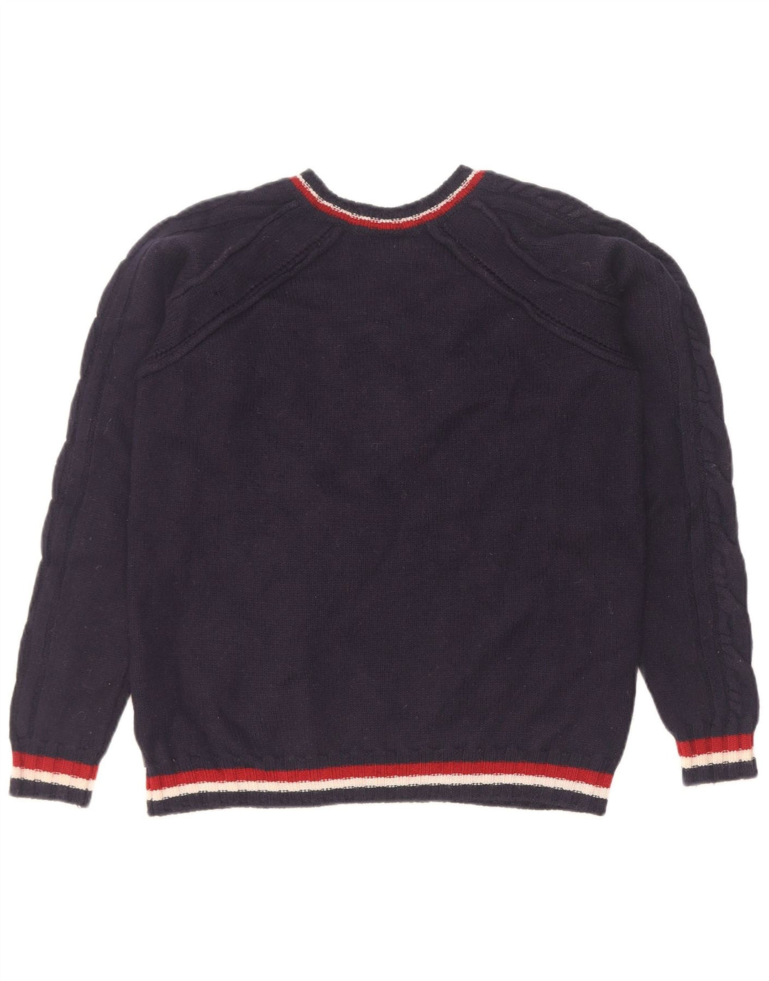Just Cavalli Pulover cu decolteu în V pentru femei UK 14 Medium Bleumarin