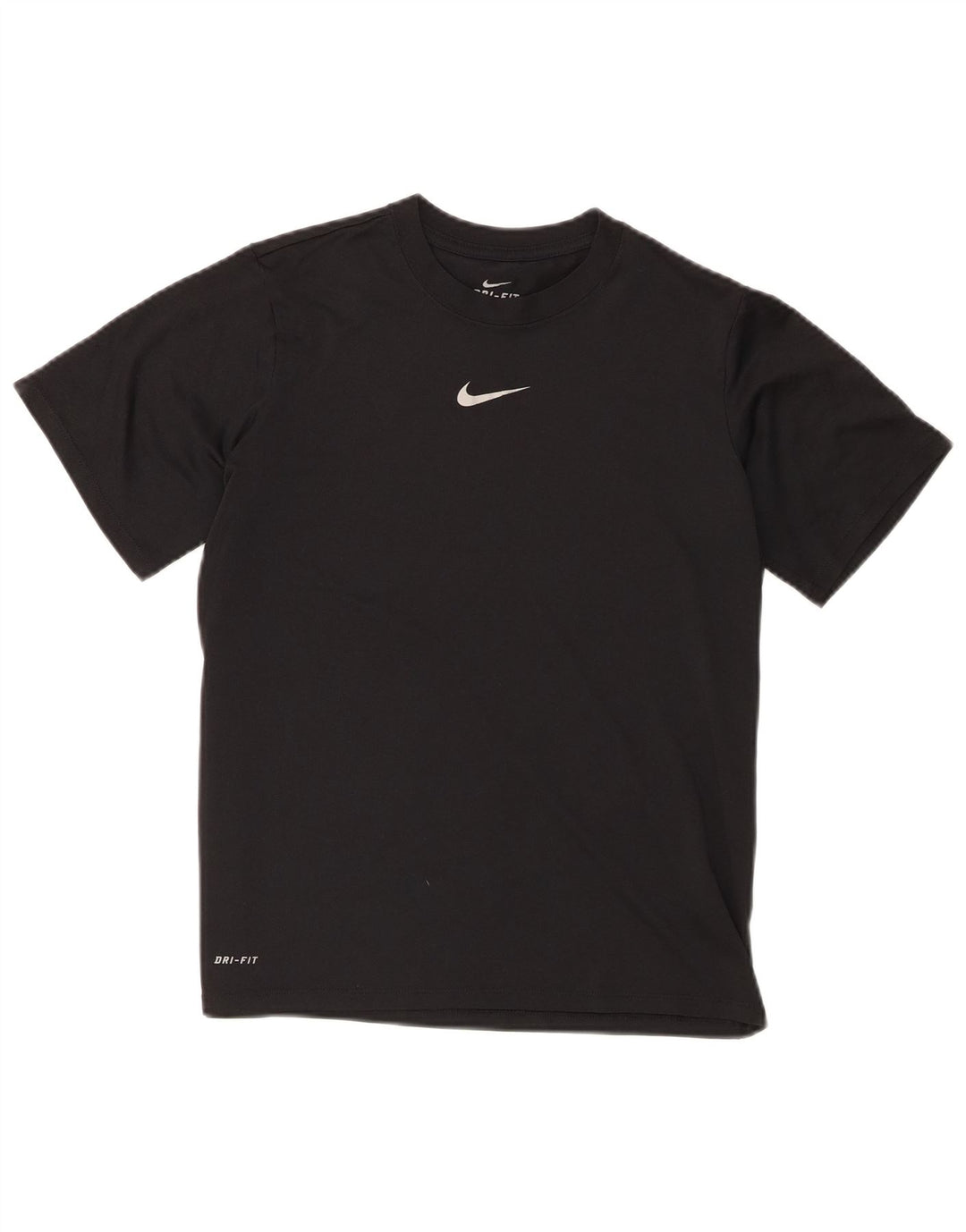 Tricou Nike Dri Fit pentru băieți Top 12-13 ani Poliester negru mare