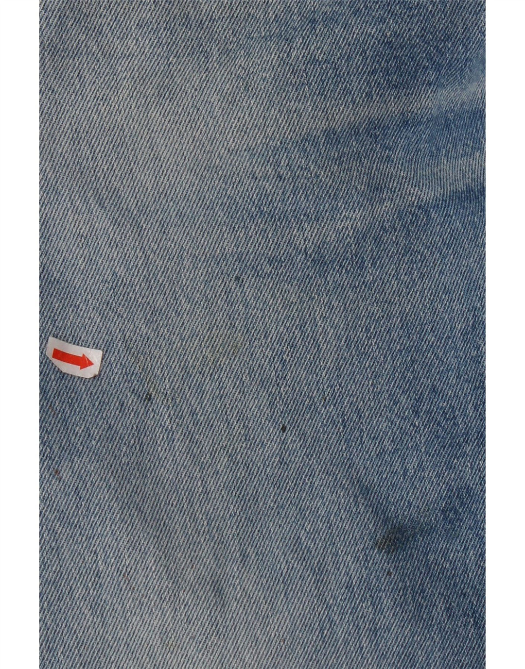 LEVI'S Mens 501 Straight Jeans W38 L26 Blue Cotton
