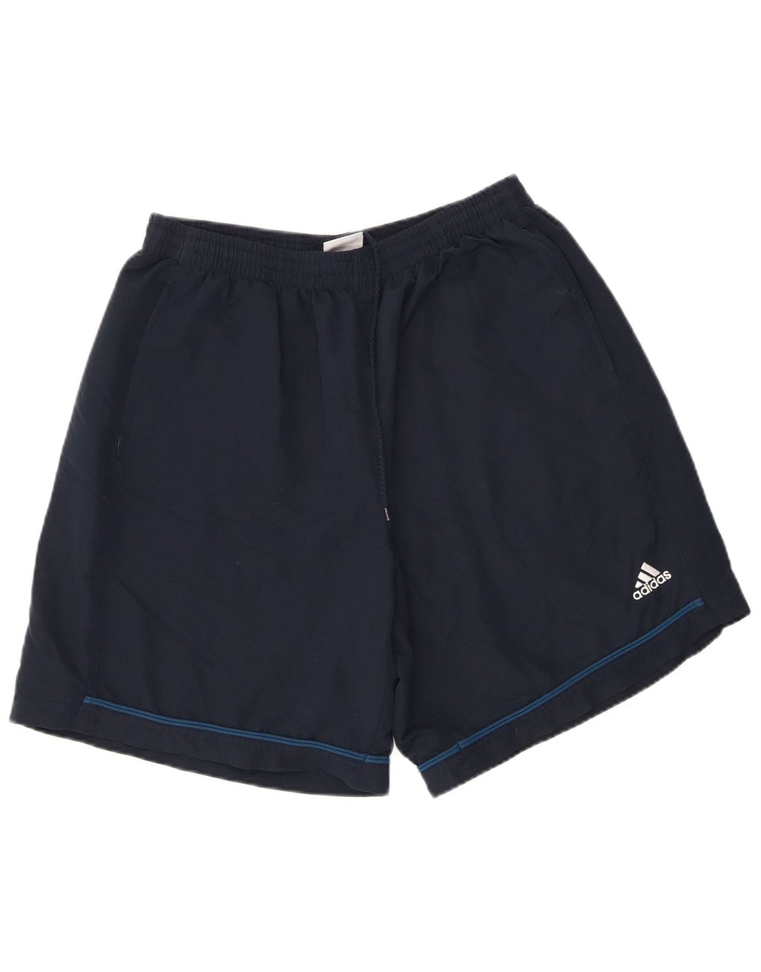 Pantaloni scurți sport pentru bărbați Adidas, mari, albastru, poliester