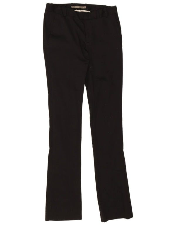 Pantaloni chino slim pentru femei Zara EU 36 XS W26 L33 bumbac negru