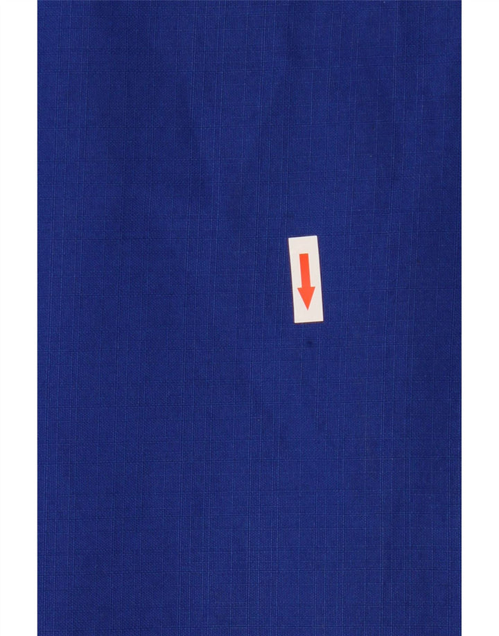 Fusta plisată vintage pentru femei UK 14 Medium W28 Poliester albastru