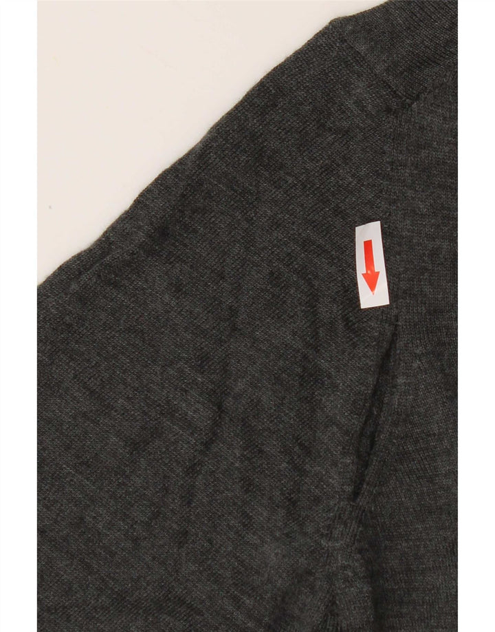 Pulover cardigan pentru bărbați Zara, gri mediu