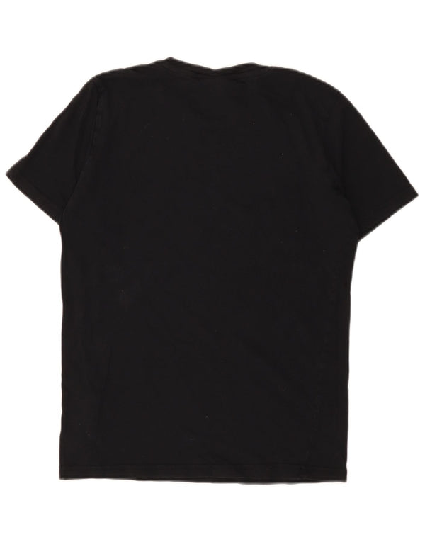 Tricou Băieți Champion Top 13-14 Ani XL Bumbac Negru