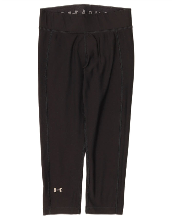 Leggings Capri Under Armour pentru femei UK 10 Small Black