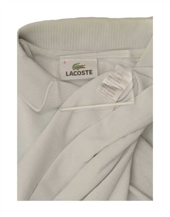 LACOSTE Mens Polo Shirt Size 3 Small Blue Cotton Vintage Lacoste and Second-Hand Lacoste from Messina Hembry 