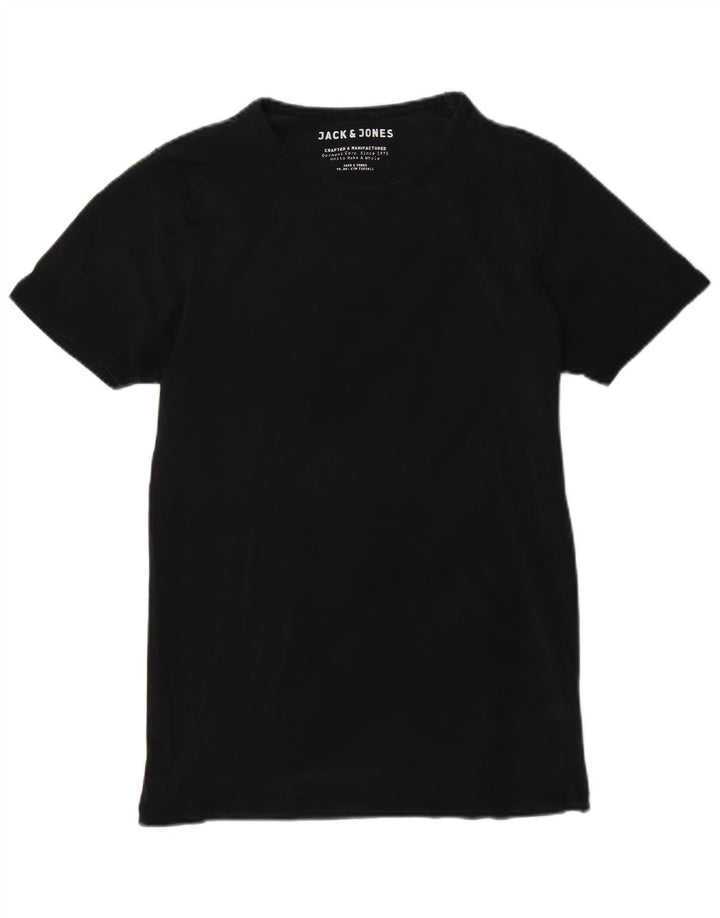 Jack & Jones Bărbați Tricou Top Mediu Bleumarin Bumbac